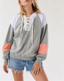 Streetwear Long Sleeve Tether Sweatshirt