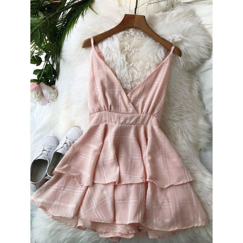 Sexy V-neck Sling Rompers Jumpsuit