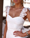 Sexy White Lace Dress