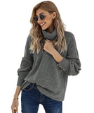 High Collar Warm Pullover Sweater