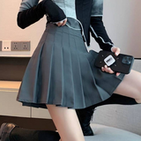 Solid Color Women Fashion Skirt