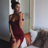 Sexy Women Solid Color Dress