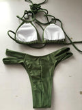 Sexy Halter Bikini Swimwear Set