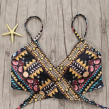 Exotic Aztec Pattern Bikini Set