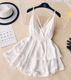 Sexy V-neck Sling Rompers Jumpsuit